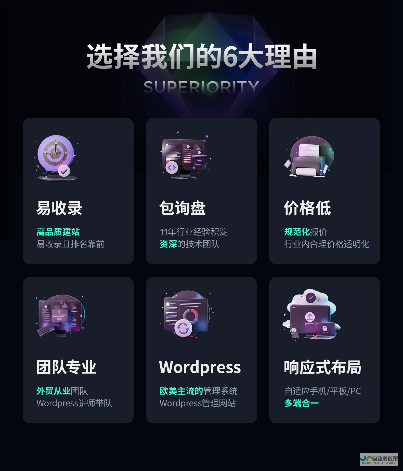 全方位网站服务，满足您在网络世界的一切需求。